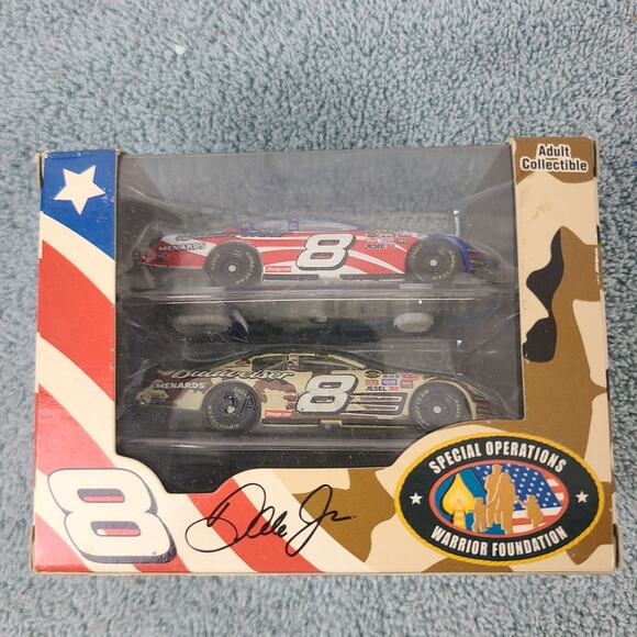 Dale Earnhardt Jr 2007 Stars & Stripes Heros 1/64 Diecast Cars Special Operators - Picture 2 of 7